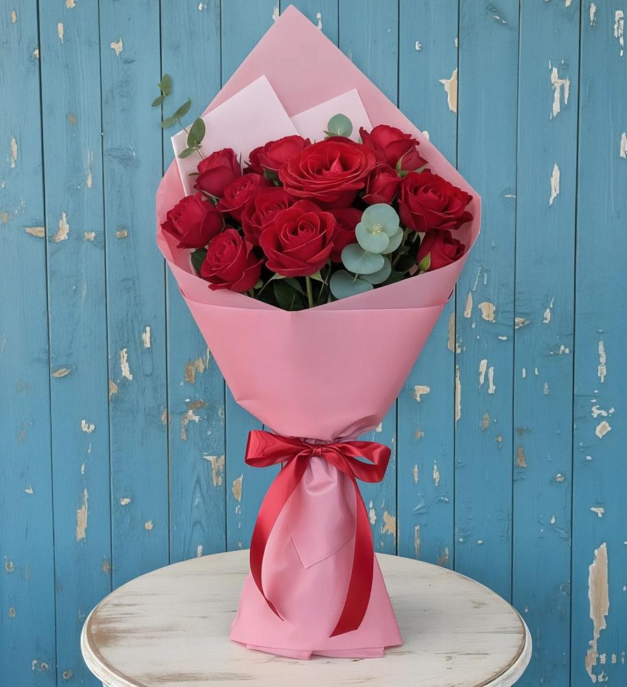 Букет цветов из: Розы в Кинели Самарская область