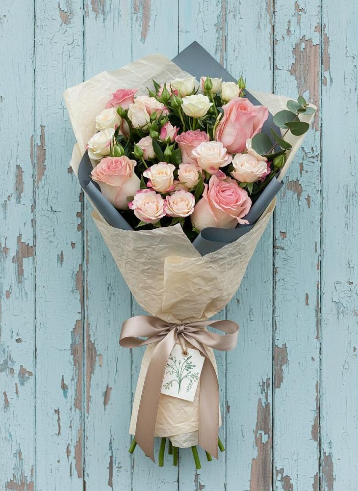 Букет цветов из: Розы в Кинели Самарская область