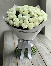 Букет 35 Белых роз #REPLACE_PRED# Кинели Самарская область