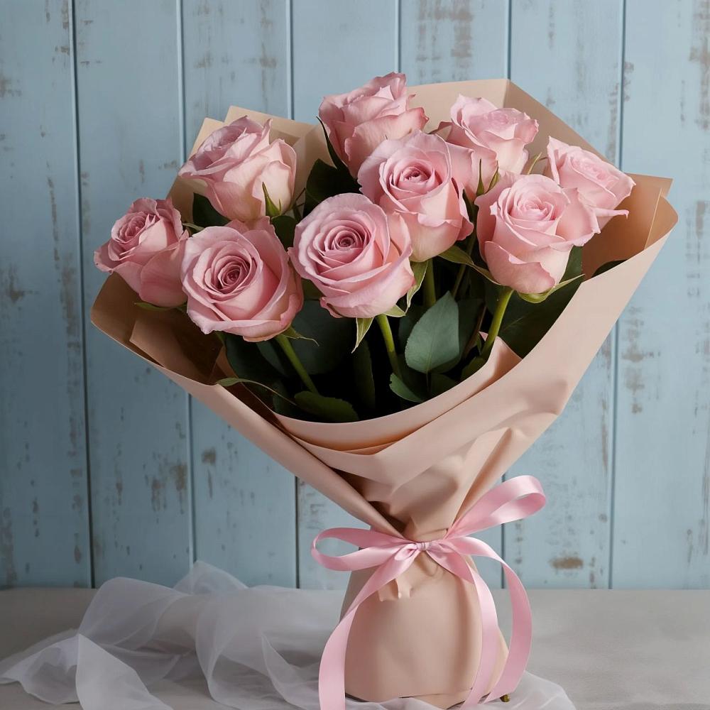 Букет цветов из: Розы в Кинели Самарская область