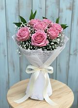 Букет цветов из:  Розы #REPLACE_PRED# Кинели Самарская область