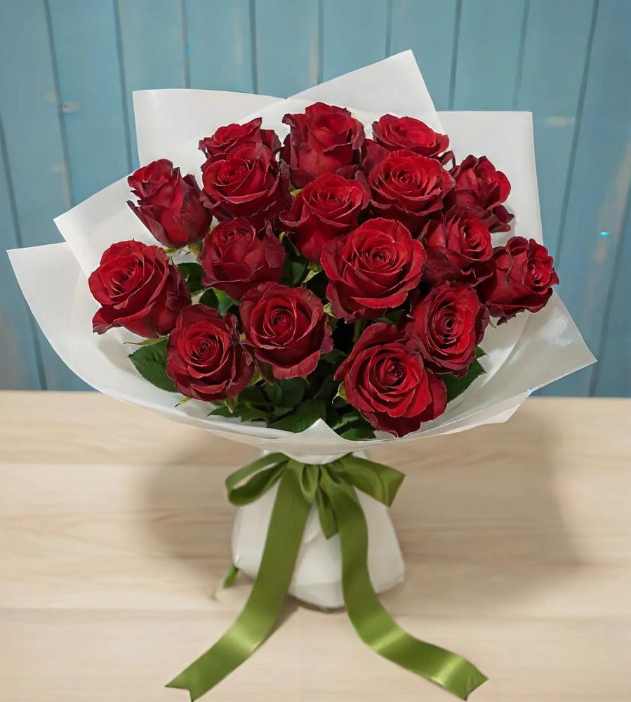 Букет Красные розы в Кинели Самарская область