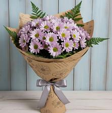 Букет цветов из:  Хризантемы в Кинели Самарская область