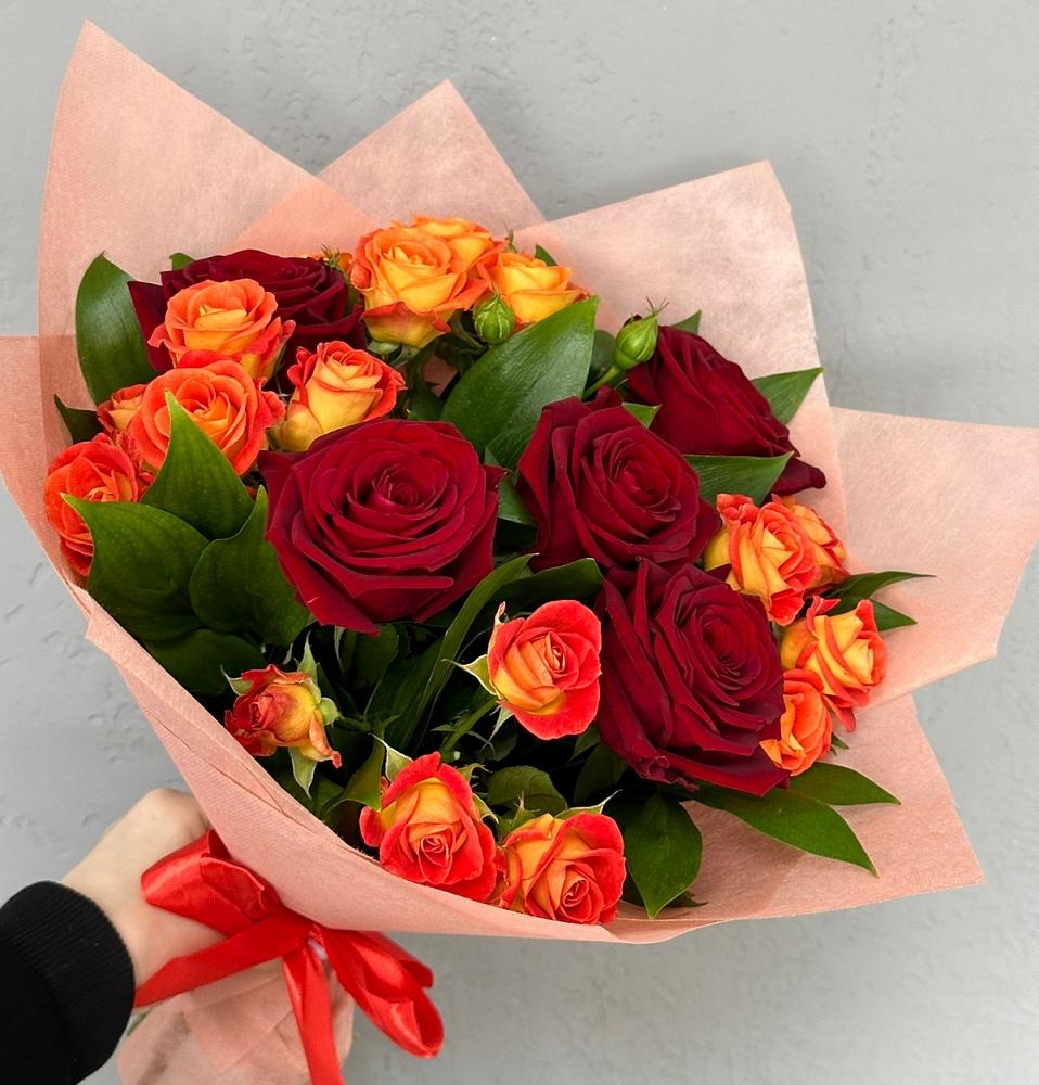 Букет Любовь и восторг в Кинели Самарская область