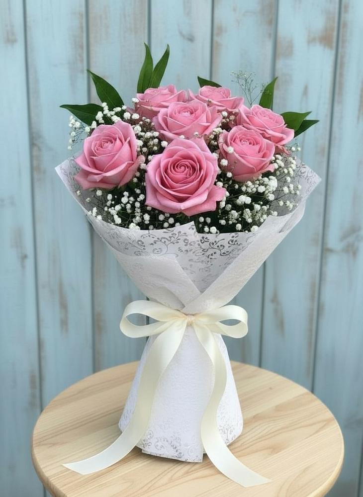 Букет цветов из: Розы в Кинели Самарская область