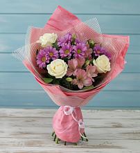 Букет цветов из:  Герберы в Кинели Самарская область