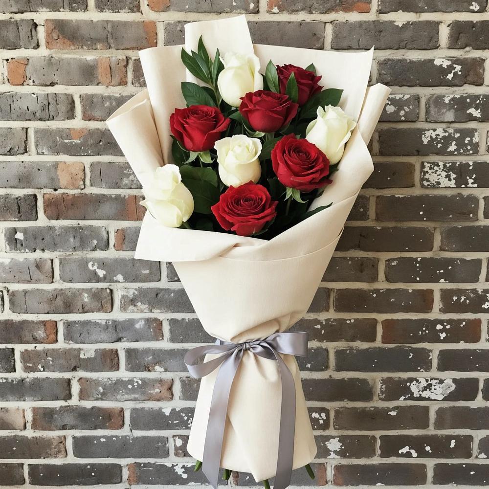 Букет цветов из: Розы в Кинели Самарская область