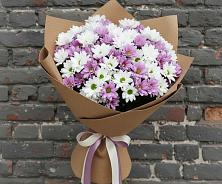 Букет цветов из:  Хризантемы в Кинели Самарская область