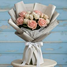 Букет цветов из:  Розы в Кинели Самарская область