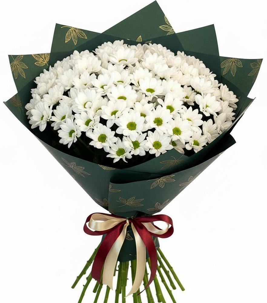 Букет цветов из: Хризантемы в Кинели Самарская область