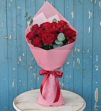 Букет цветов из:  Розы в Кинели Самарская область
