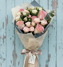 Букет цветов из:  Розы #REPLACE_PRED# Кинели Самарская область