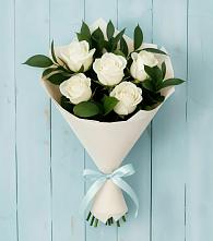 Букет цветов из:  Розы в Кинели Самарская область