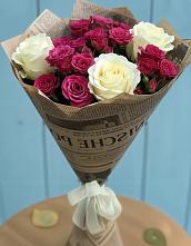 Букет цветов из:  Розы в Кинели Самарская область