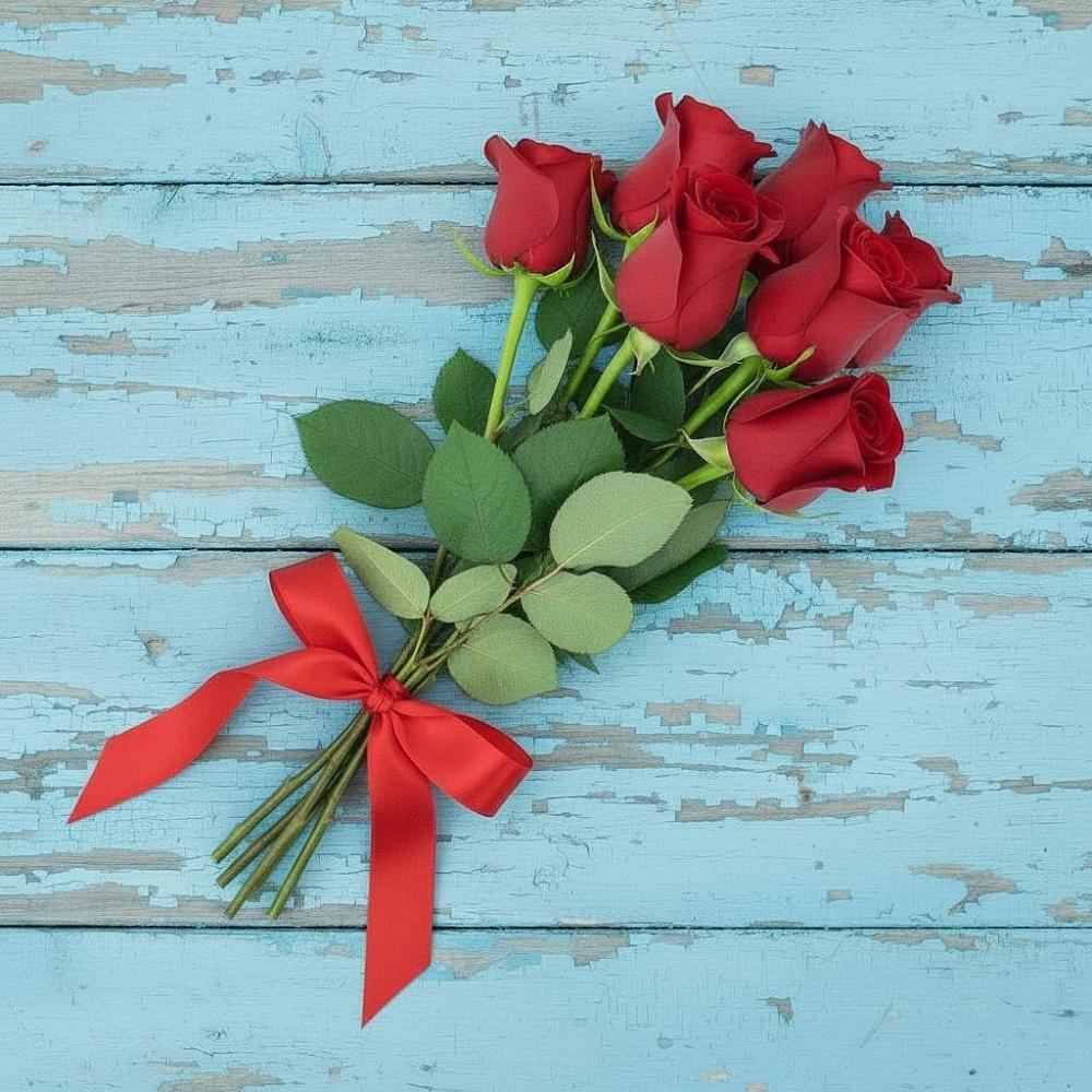 Букет Красные розы в Кинели Самарская область