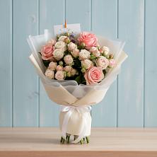 Букет цветов из:  Розы в Кинели Самарская область