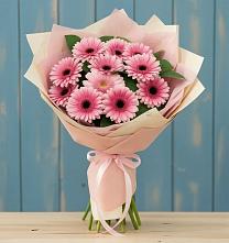 Букет цветов из:  Герберы в Кинели Самарская область