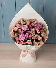 Букет цветов из:  Розы в Кинели Самарская область