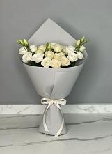 Букет цветов из:  Розы и Лизиантусы #REPLACE_PRED# Кинели Самарская область